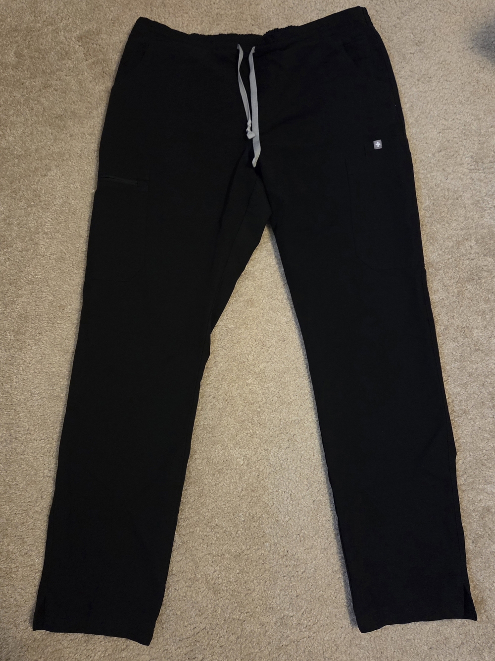 FIGS Technical Collection Women’s Black Scrub Pants Size M